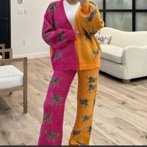 Tiger pink orange SET!